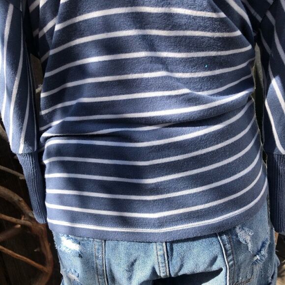 Catherine Malandrino Striped Crew Sweater - Picture 5 of 7